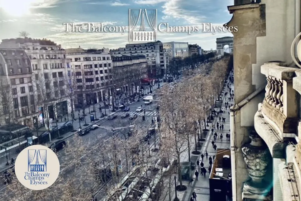 Appartement Balcony -view -champs Elysees Parijs